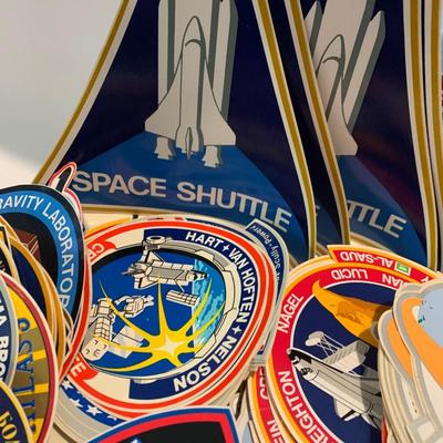 Huge Collection - NASA Space Shuttle Missions Stickers