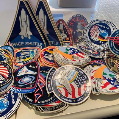 Huge Collection - NASA Space Shuttle Missions Stickers