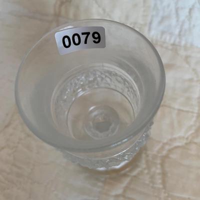 Glass goblet