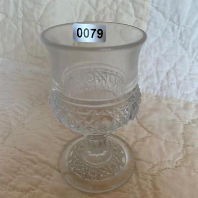 Glass goblet