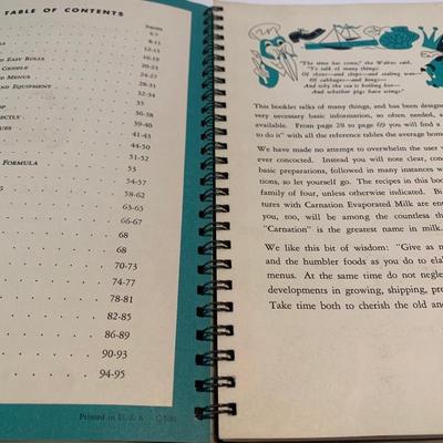 George Burns Wife Gracie Allen Signed Carnation Cookbook