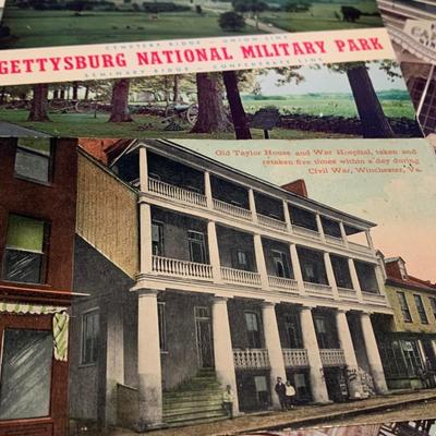 Vintage Postcards Lot - Real Photos Deep Creek Lake West Airlines +++