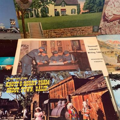 Vintage Postcards Lot - Real Photos Deep Creek Lake West Airlines +++