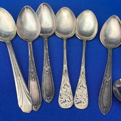 Silverplate Small Flatware Lot Rolex Sheffield +++