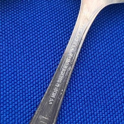 Silverplate Small Flatware Lot Rolex Sheffield +++