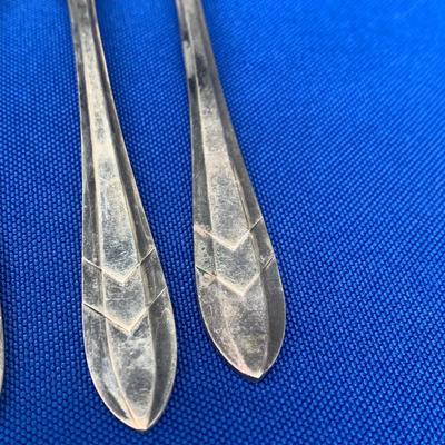 Silverplate Small Flatware Lot Rolex Sheffield +++