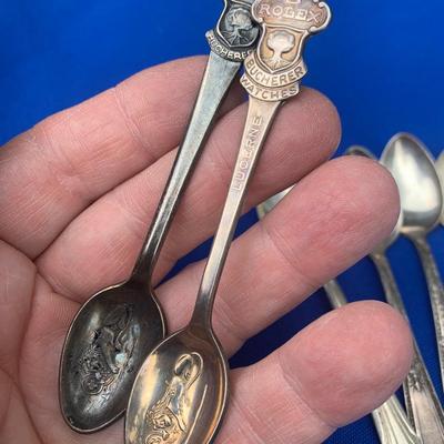 Silverplate Small Flatware Lot Rolex Sheffield +++