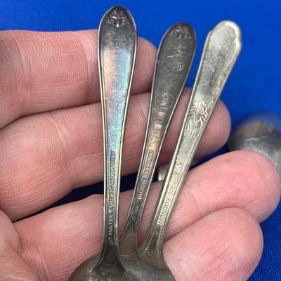 Silverplate Small Flatware Lot Rolex Sheffield +++