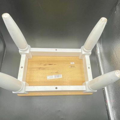 Small Wood Footstool