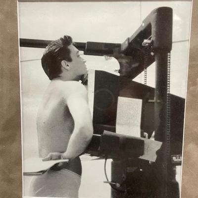 Elvis Presley Photo: X-ray for the Army Matted and Framed