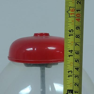 Carousel Industries Bubble Gum Dispenser - Metal With Glass Globe