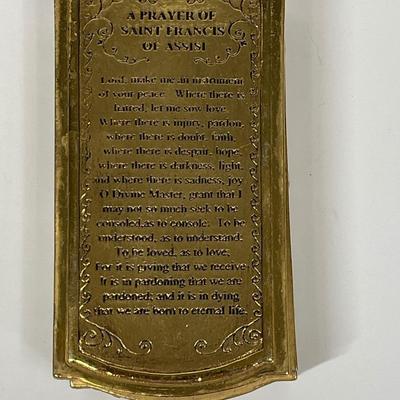 Vatican Library Collection Rosary Box St Francis Of Assisi Handcrafted