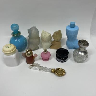 11 pc Perfume Bottle Lot - mostly Avon