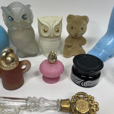 11 pc Perfume Bottle Lot - mostly Avon