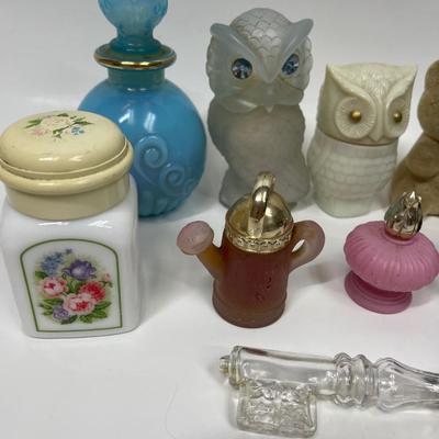 11 pc Perfume Bottle Lot - mostly Avon