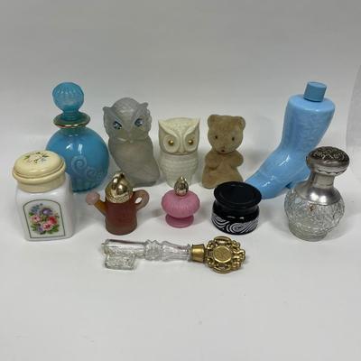 11 pc Perfume Bottle Lot - mostly Avon