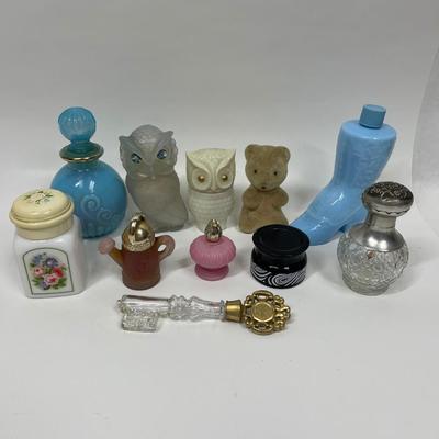 11 pc Perfume Bottle Lot - mostly Avon