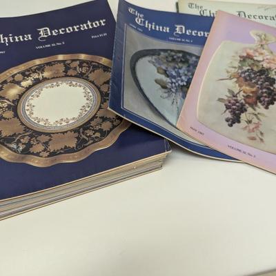 30 - 1980's/1990's/2000 The China Decorator Magazines