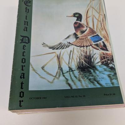 30 - 1980's/1990's/2000 The China Decorator Magazines