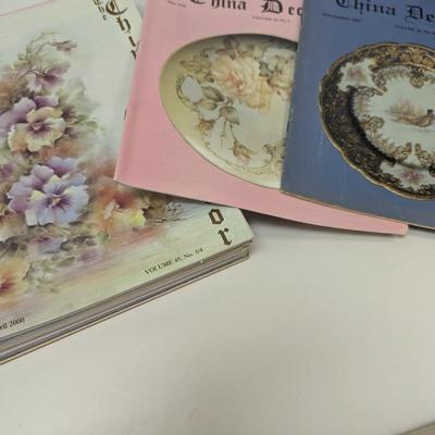 30 - 1980's/1990's/2000 The China Decorator Magazines