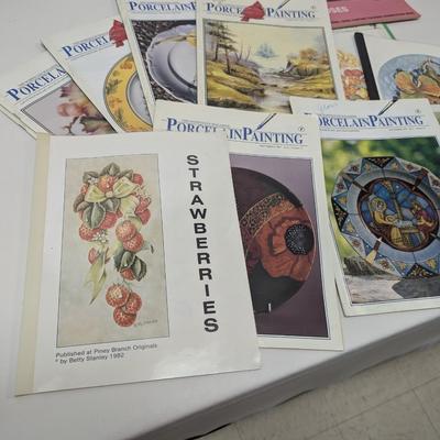 1990's Porcelain Painting Magazines