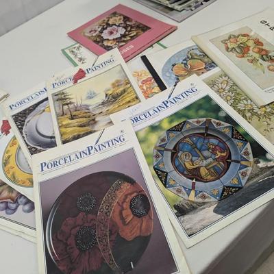 1990's Porcelain Painting Magazines