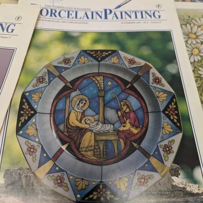 1990's Porcelain Painting Magazines