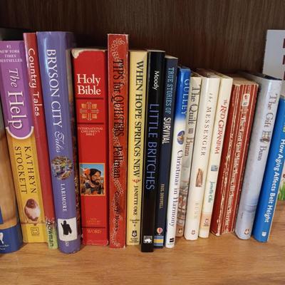 A GOOD VARIETY OF BOOKS