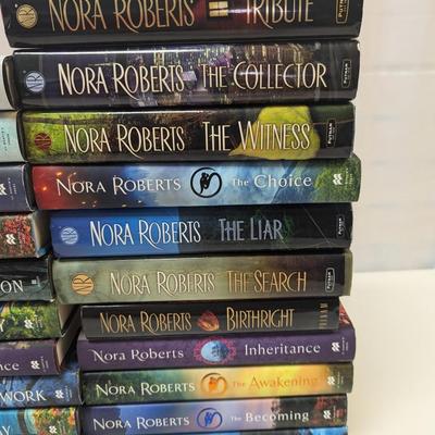Collection Of Nora Roberts Books