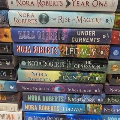 Collection Of Nora Roberts Books