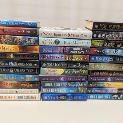Collection Of Nora Roberts Books