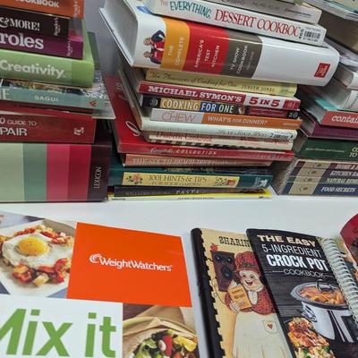 Collection Of Cookbooks & Home Repair