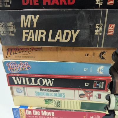 Collection Of VHS Tapes