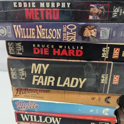 Collection Of VHS Tapes