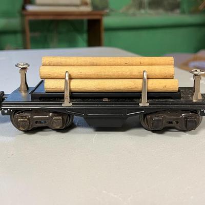 Prewar Lionel #225-E 1938-1942 Gunmetal Gray "O" Gauge Steam Locomotive w/ Matching #2225W Whistle Tender