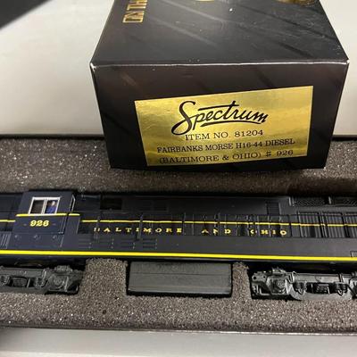 Spectrum HO Scale #5515 Diesel Locomotive, #5489 Coach B&O, #926 Diesel Locomotive B&O, #929 Diesel Locomotive B & O, #9745...