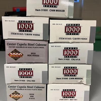 Proto 1000 and 2000 Series HO Scale Lot