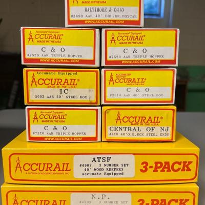 Accurail Train Lot