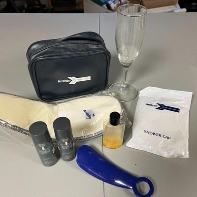 Vintage Amtrak Toiletry Kit
