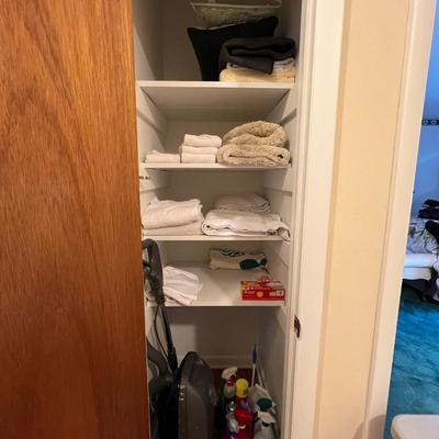 Contents of Closet 2-vacuum not included