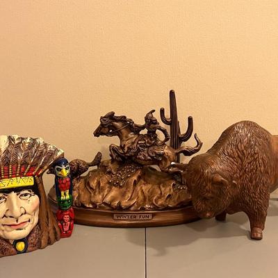 Ceramic Native American Décor Lot