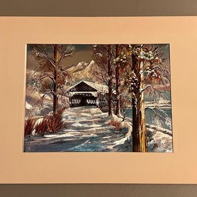 Scenic Art- Set of 4