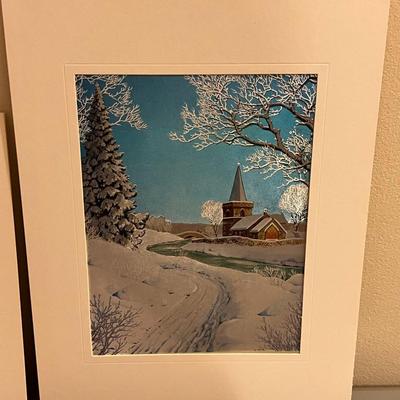 Scenic Art- Set of 4