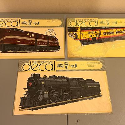 Train Wall Decals