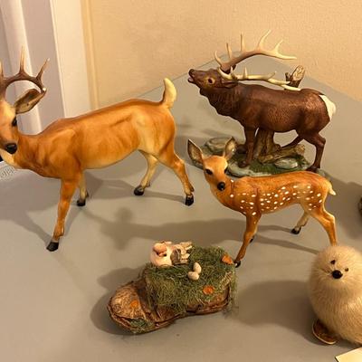 Wildlife Figurines Lot