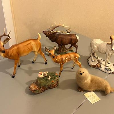 Wildlife Figurines Lot