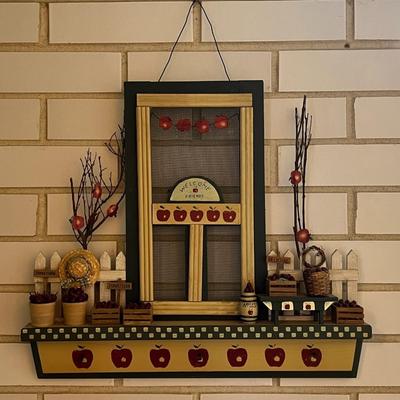 Country Style Wood Key Holder