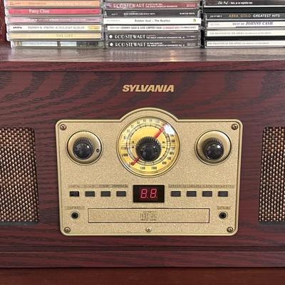 Sylvania Record/CD Player w/ CDs