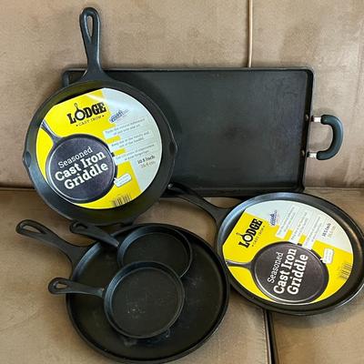 Cast Iron Cooking Lot