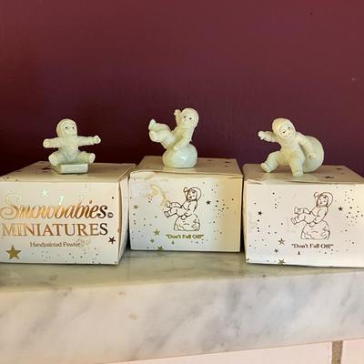 Snowbabies Miniatures Lot